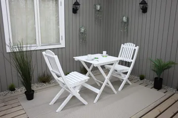 CALAYAN Klappbord 65 - Hvit - Hagemøbler & utemiljø - Balkong & terrasse - Balkongmøbler - Balkongbord