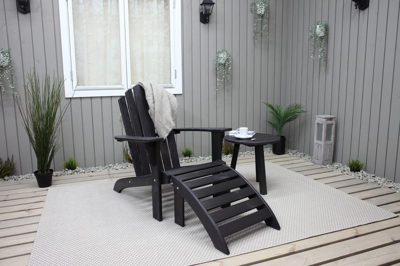 Cranston Krakk - Kaffesvart - Hagemøbler & utemiljø - Balkong & terrasse - Balkongmøbler - Balkongstoler