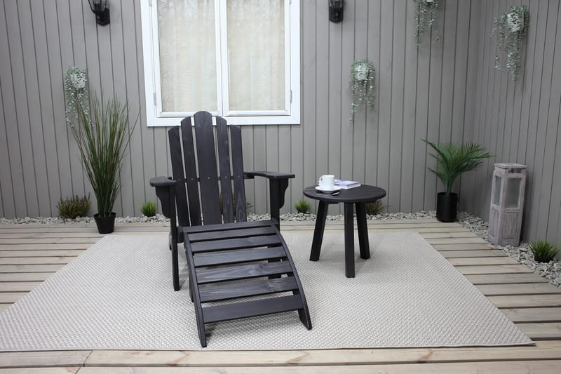 Cranston Krakk - Kaffesvart - Hagemøbler & utemiljø - Balkong & terrasse - Balkongmøbler - Balkongstoler