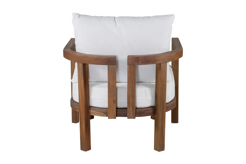 Erica Stol med Pute - Tre/natur - Hagemøbler & utemiljø - Balkong & terrasse - Balkongmøbler - Balkongstoler