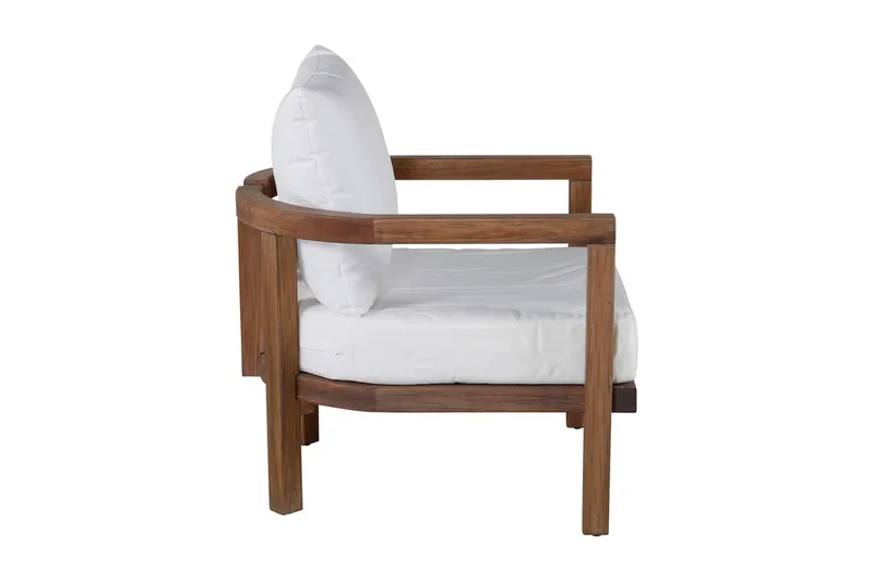 Erica Stol med Pute - Tre/natur - Hagemøbler & utemiljø - Balkong & terrasse - Balkongmøbler - Balkongstoler