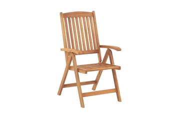 Hagestol 6 akasietre med pute i blå JAVA - Tre / Natur - Hagemøbler & utemiljø - Balkong & terrasse - Balkongmøbler - Balkongstoler