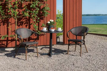 Hillerstorp Äppelhed kaféstol - Svart - Hagemøbler & utemiljø - Balkong & terrasse - Balkongmøbler - Balkongstoler
