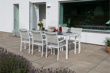 Hillerstorp Hånger stablebar utendørsstol - Hvit - Hagemøbler & utemiljø - Balkong & terrasse - Balkongmøbler - Balkongstoler