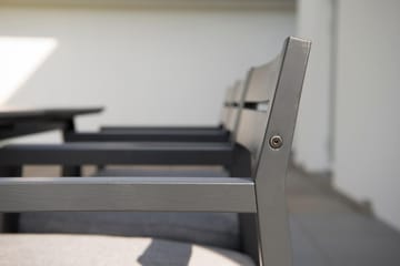 Hillerstorp Stoltö Dining Stol - Svart|Grå - Hagemøbler & utemiljø - Balkong & terrasse - Balkongmøbler - Balkongstoler