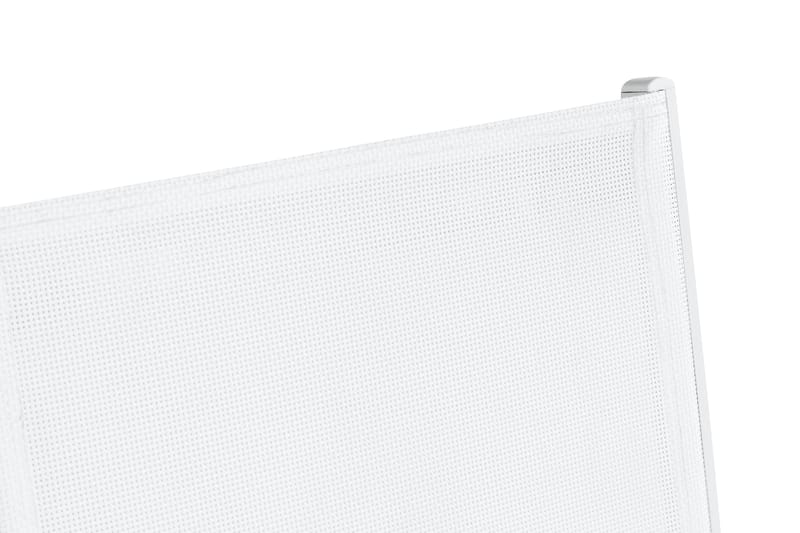 Las Vegas Stablestol - Hvit/Teak - Hagemøbler & utemiljø - Balkong & terrasse - Balkongmøbler - Balkongstoler