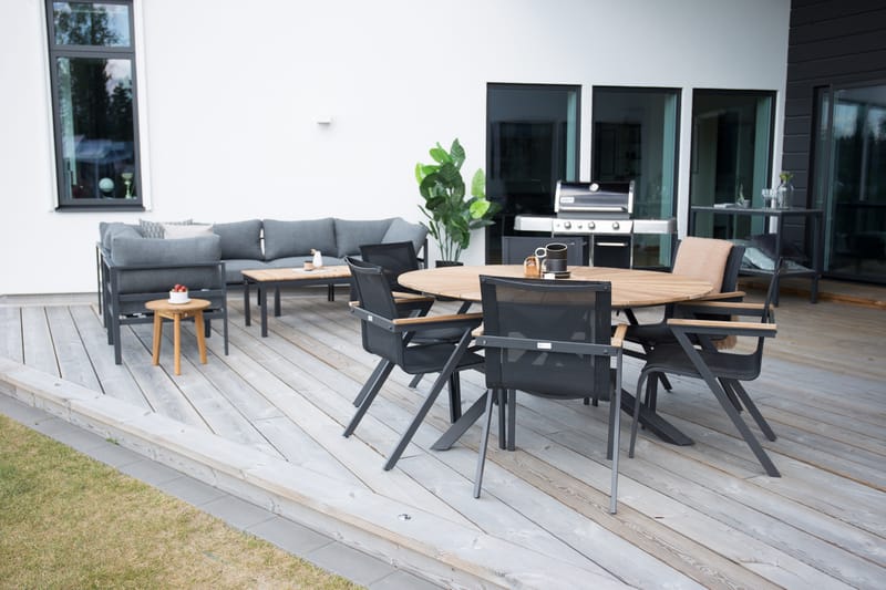 Mexico Karmstol Stablebar Svart - Venture Home - Hagemøbler & utemiljø - Balkong & terrasse - Balkongmøbler - Balkongstoler