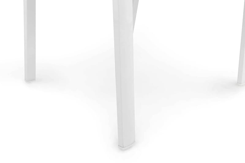 Oliver karmstol utendørs med pute - Hvit/teak/grå - Hagemøbler & utemiljø - Balkong & terrasse - Balkongmøbler - Balkongstoler