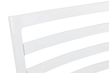 Oliver karmstol utendørs med pute - Hvit/teak/grå - Hagemøbler & utemiljø - Balkong & terrasse - Balkongmøbler - Balkongstoler