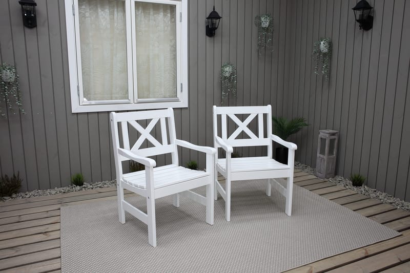 Olivo Karmstol - Vit - Hagemøbler & utemiljø - Balkong & terrasse - Balkongmøbler - Balkongstoler