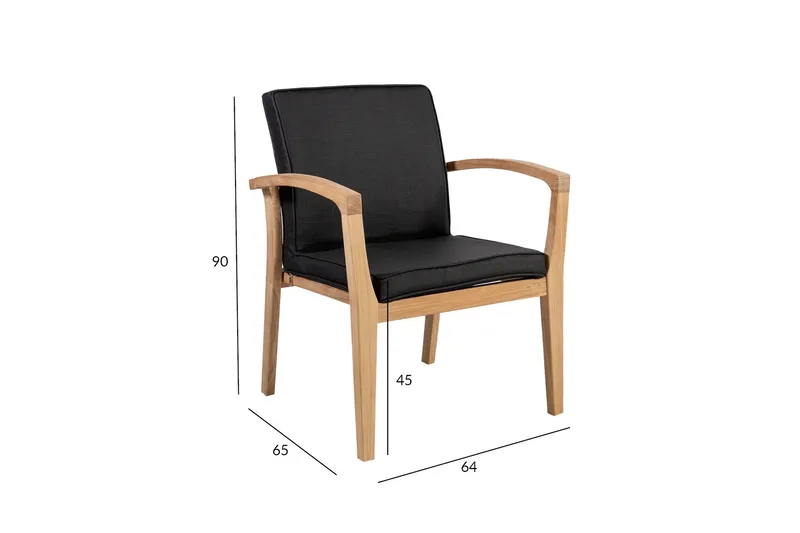 Stol ROYAL 64x65xH90 - Hagemøbler & utemiljø - Balkong & terrasse - Balkongmøbler - Balkongstoler