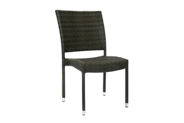 Stol WICKER 60x495xH925cm mørkebrun - Hagemøbler & utemiljø - Balkong & terrasse - Balkongmøbler - Balkongstoler