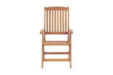 Tredgårdsstol 6 st akaciaTre med Pute JAVA - Tre/natur - Hagemøbler & utemiljø - Balkong & terrasse - Balkongmøbler - Balkongstoler