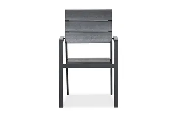 Tunis Stablestol Aintwood - Svart / Svart - Hagemøbler & utemiljø - Balkong & terrasse - Balkongmøbler - Balkongstoler