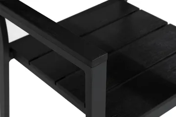 Tunis Stablestol Aintwood - Svart / Svart - Hagemøbler & utemiljø - Balkong & terrasse - Balkongmøbler - Balkongstoler