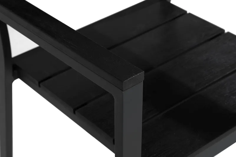 Tunis Stablestol Aintwood - Svart / Svart - Hagemøbler & utemiljø - Balkong & terrasse - Balkongmøbler - Balkongstoler