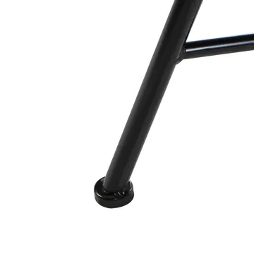 Bistrobord utendørs Comiso 60 cm Jern - Svart/Hvit - Hagemøbler & utemiljø - Balkong & terrasse - Balkongmøbler - Balkongbord