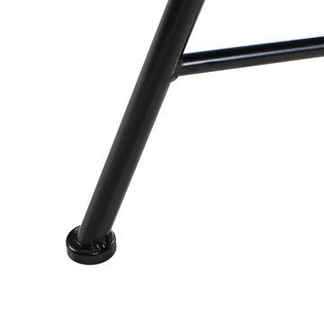 Bistrobord utendørs Coriano 60 cm Jern - Svart/Blå - Hagemøbler & utemiljø - Balkong & terrasse - Balkongmøbler - Balkongbord