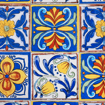 Bistrobord utendørs Coriano 60 cm Jern - Svart/Blå - Hagemøbler & utemiljø - Balkong & terrasse - Balkongmøbler - Balkongbord