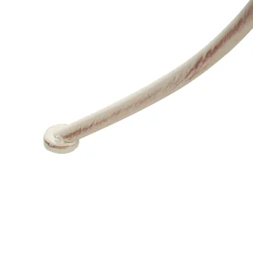 Bistrobord utendørs Juina 80 cm Jern - Beige - Hagemøbler & utemiljø - Balkong & terrasse - Balkongmøbler - Balkongbord