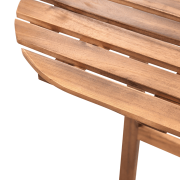 Bistrobord utendørs Osigo 4470 cm akasietre - Brun - Hagemøbler & utemiljø - Balkong & terrasse - Balkongmøbler - Balkongbord