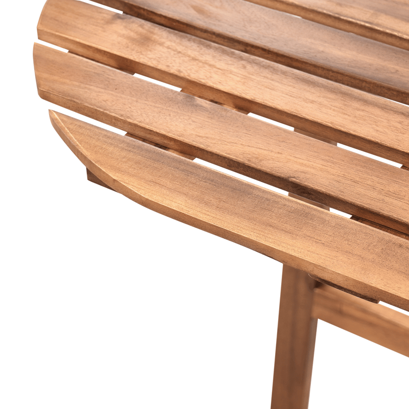 Bistrobord utendørs Osigo 4470 cm akasietre - Brun - Hagemøbler & utemiljø - Balkong & terrasse - Balkongmøbler - Balkongbord