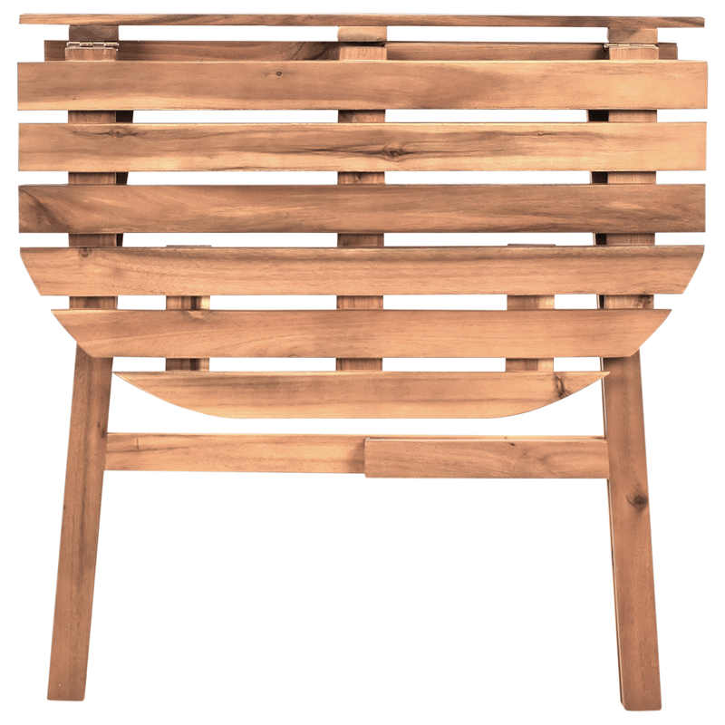 Bistrobord utendørs Osigo 4470 cm akasietre - Brun - Hagemøbler & utemiljø - Balkong & terrasse - Balkongmøbler - Balkongbord