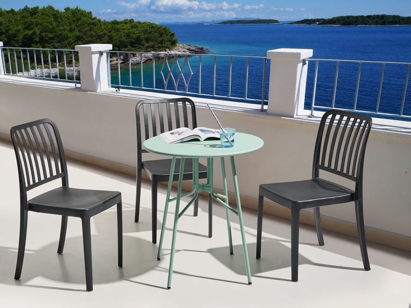 Bistrobord utendørs Taltal 64 cm - Grønn - Hagemøbler & utemiljø - Balkong & terrasse - Balkongmøbler - Balkongbord