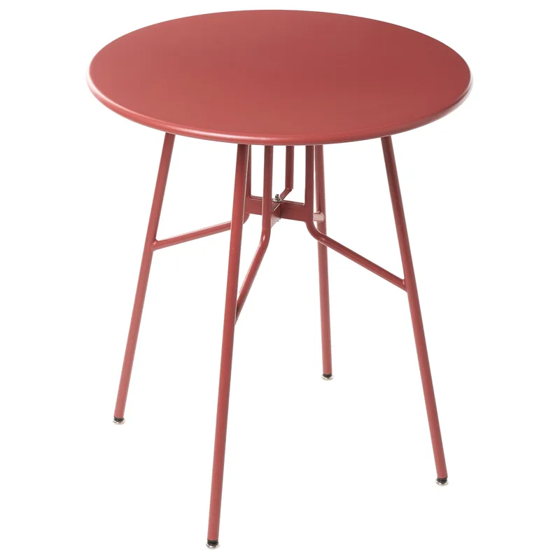 Bistrobord utendørs Taltal 64 cm, Rød