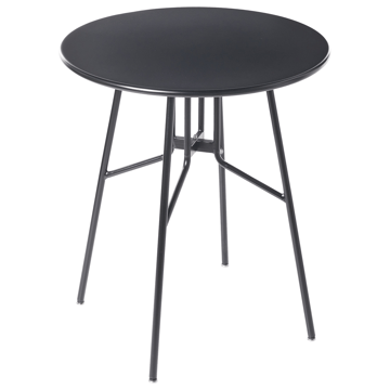 Bistrobord utendørs Taltal 64 cm - Svart - Hagemøbler & utemiljø - Balkong & terrasse - Balkongmøbler - Balkongbord