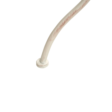 Bistrobord utendørs Yaviza 80 cm Jern - Beige - Hagemøbler & utemiljø - Balkong & terrasse - Balkongmøbler - Balkongbord