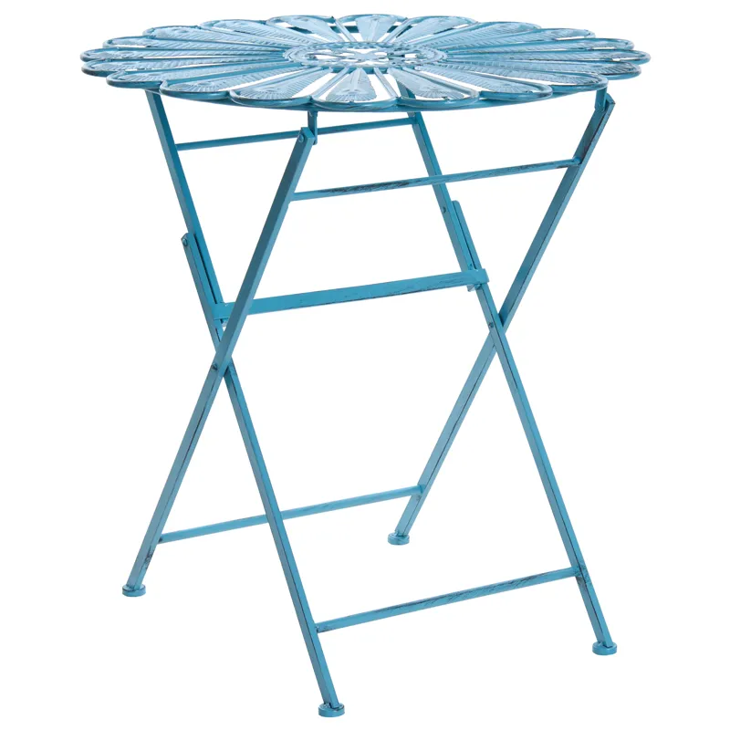 Bistrobord utendørs Pavia 71 cm Jern, Blå