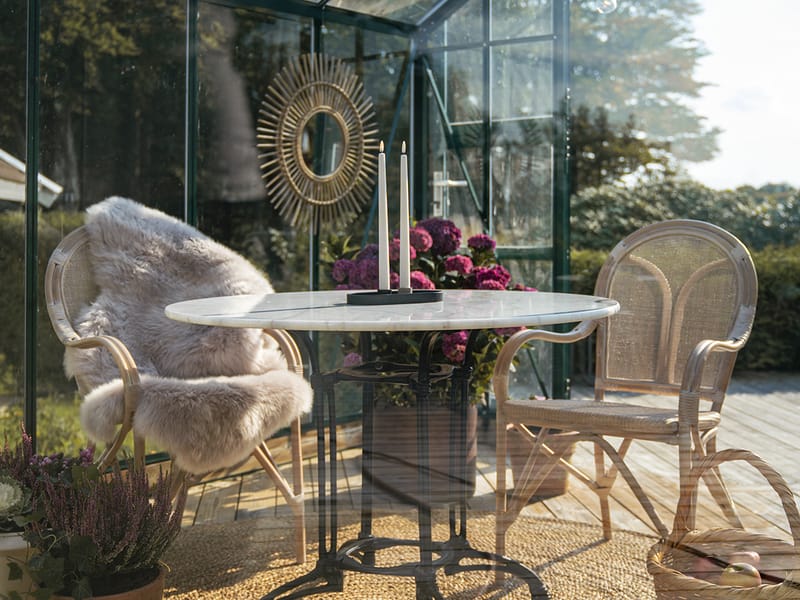 Caféstol Hillerstorp Silja - Grå - Hagemøbler & utemiljø - Balkong & terrasse - Balkongmøbler - Balkongstoler