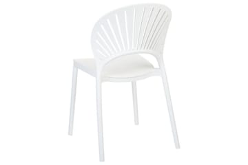 Casarano Spisestol Utendørs - Hvit - Hagemøbler & utemiljø - Balkong & terrasse - Balkongmøbler - Balkongstoler