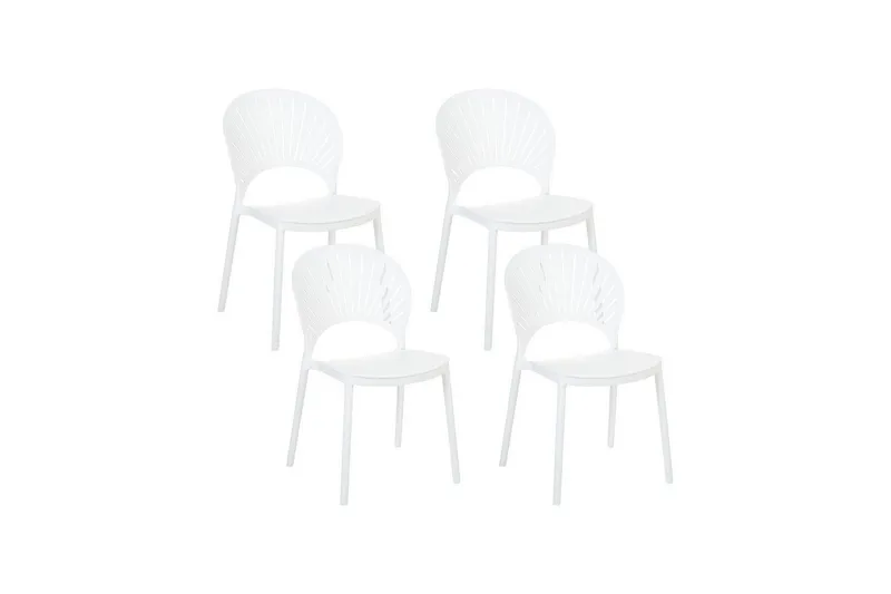 Casarano Spisestol Utendørs - Hvit - Hagemøbler & utemiljø - Balkong & terrasse - Balkongmøbler - Balkongstoler