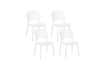 Casarano Spisestol Utendørs - Hvit - Hagemøbler & utemiljø - Balkong & terrasse - Balkongmøbler - Balkongstoler