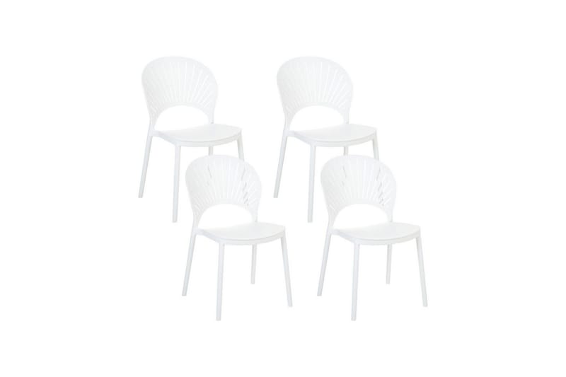 Casarano Spisestol Utendørs - Hvit - Hagemøbler & utemiljø - Balkong & terrasse - Balkongmøbler - Balkongstoler