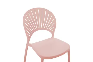 Casarano Spisestol Utendørs - Rosa - Hagemøbler & utemiljø - Balkong & terrasse - Balkongmøbler - Balkongstoler