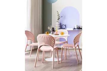 Casarano Spisestol Utendørs - Rosa - Hagemøbler & utemiljø - Balkong & terrasse - Balkongmøbler - Balkongstoler