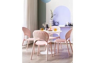 Casarano Spisestol Utendørs - Rosa - Hagemøbler & utemiljø - Balkong & terrasse - Balkongmøbler - Balkongstoler