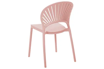 Casarano Spisestol Utendørs - Rosa - Hagemøbler & utemiljø - Balkong & terrasse - Balkongmøbler - Balkongstoler