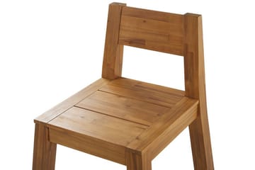 Coteto Spisestol Utendørs - Lysebrun - Hagemøbler & utemiljø - Balkong & terrasse - Balkongmøbler - Balkongstoler