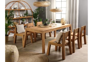 Coteto Spisestol Utendørs - Lysebrun - Hagemøbler & utemiljø - Balkong & terrasse - Balkongmøbler - Balkongstoler