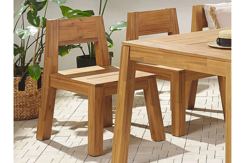 Coteto Spisestol Utendørs - Lysebrun - Hagemøbler & utemiljø - Balkong & terrasse - Balkongmøbler - Balkongstoler