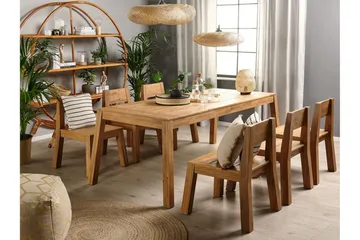 Coteto Spisestol Utendørs - Lysebrun - Hagemøbler & utemiljø - Balkong & terrasse - Balkongmøbler - Balkongstoler