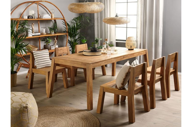 Coteto Spisestol Utendørs - Lysebrun - Hagemøbler & utemiljø - Balkong & terrasse - Balkongmøbler - Balkongstoler