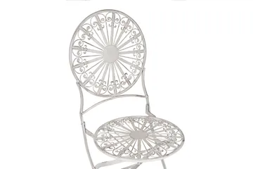 Dursley Spisestol Utendørs - Hvit - Hagemøbler & utemiljø - Balkong & terrasse - Balkongmøbler - Balkongstoler