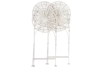 Dursley Spisestol Utendørs - Hvit - Hagemøbler & utemiljø - Balkong & terrasse - Balkongmøbler - Balkongstoler