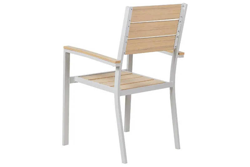 Edmundston Lenestol - Beige/Hvit - Hagemøbler & utemiljø - Balkong & terrasse - Balkongmøbler - Balkongstoler