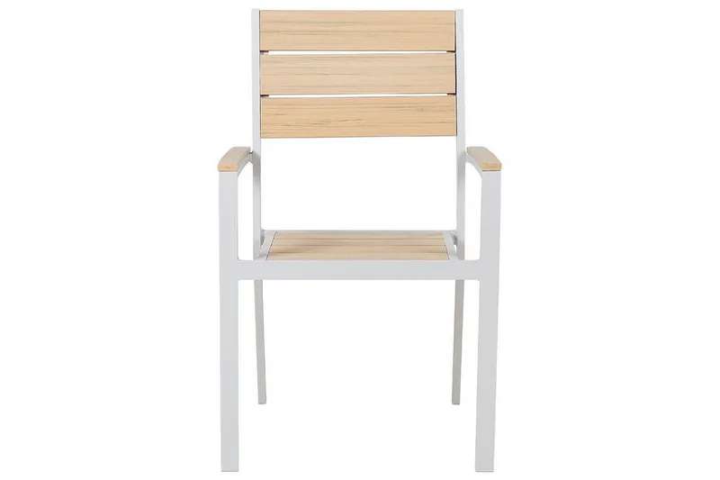 Edmundston Lenestol - Beige/Hvit - Hagemøbler & utemiljø - Balkong & terrasse - Balkongmøbler - Balkongstoler